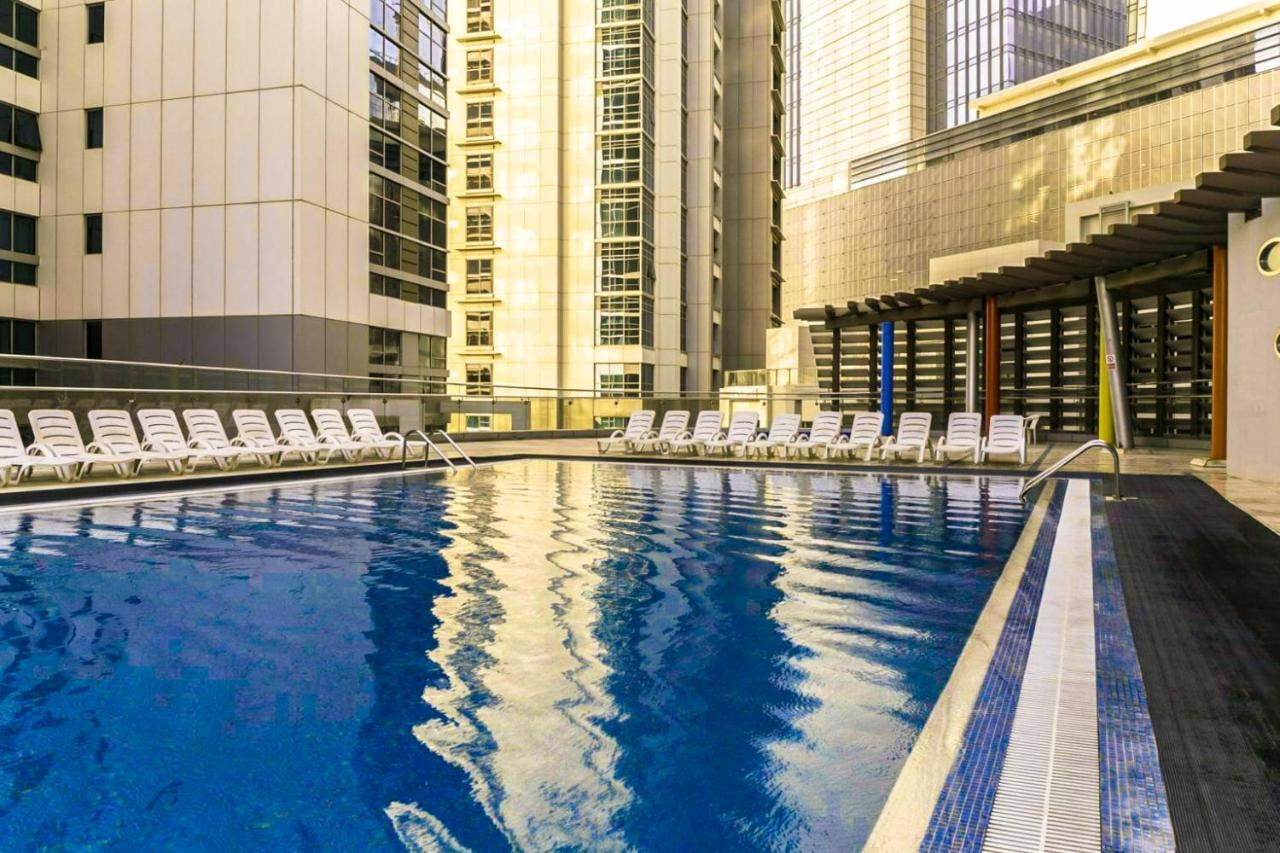 Higuests - Roomy Apt With Infinity Pool Close To Burj Khalifa Дубай Экстерьер фото
